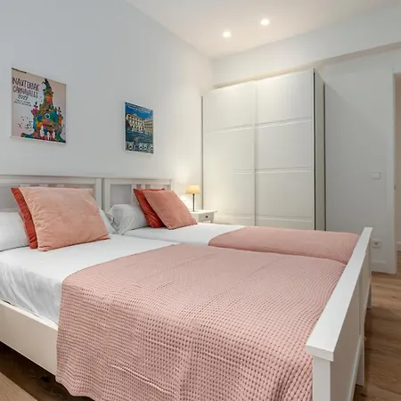 Moderno, Reformado Y Ac Para 6 En Zurriola Beach Apartment *